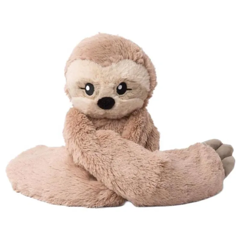 Sawyer The Sloth Weighted Neck & Shoulder Wrap – Brown Calming Sensory Aid For Kids (2+)