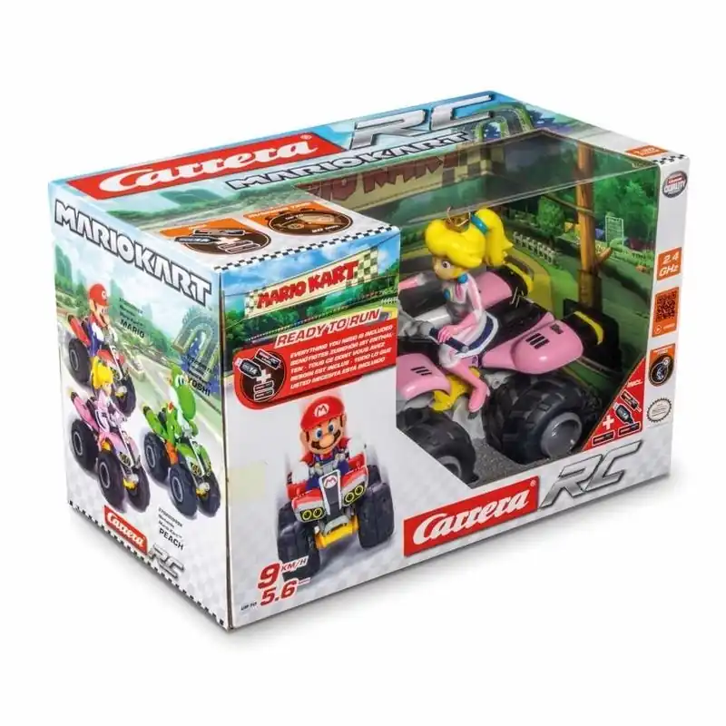 Mario & Peach‑themed 4wd Rc Quad For Kids