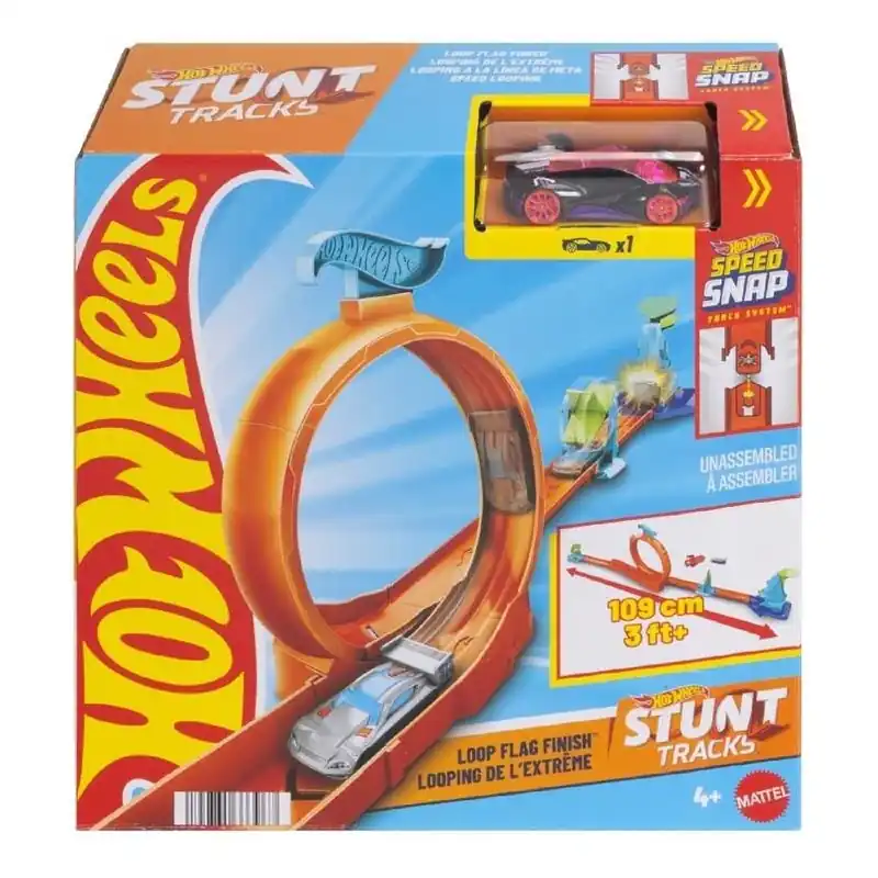 Stunt Tracks Set – Build High‑speed Loops For Kids 4+