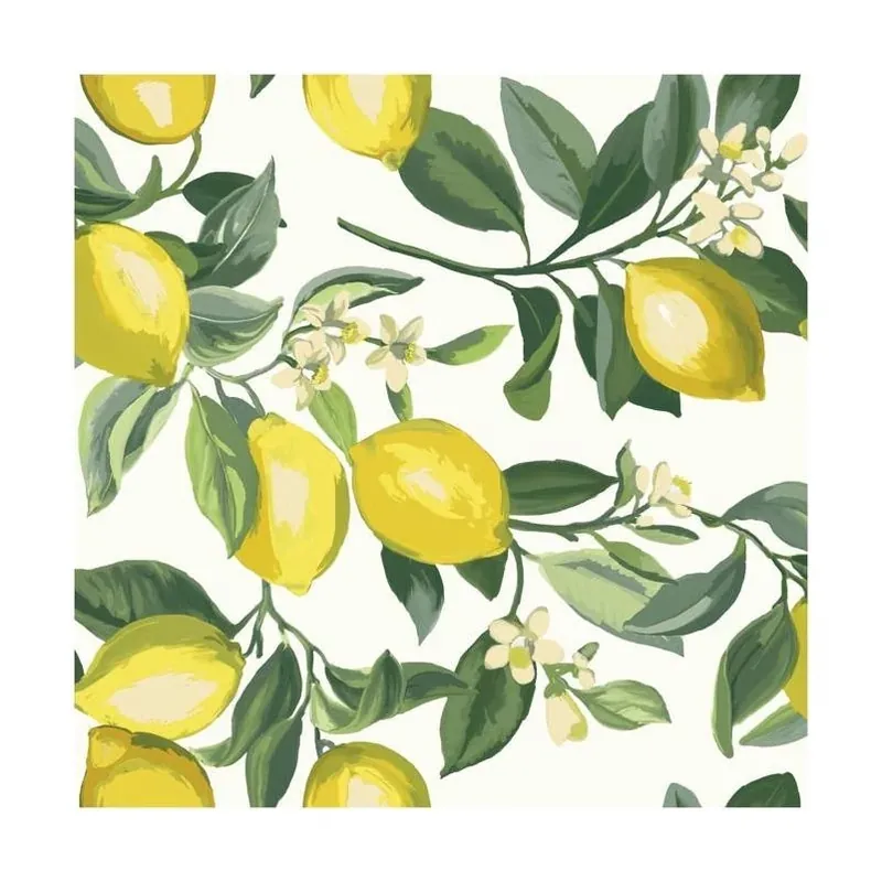 Yellow Peel‑and‑stick Wallpaper – 20.5" X 198" Removable Wall Décor By Roommates