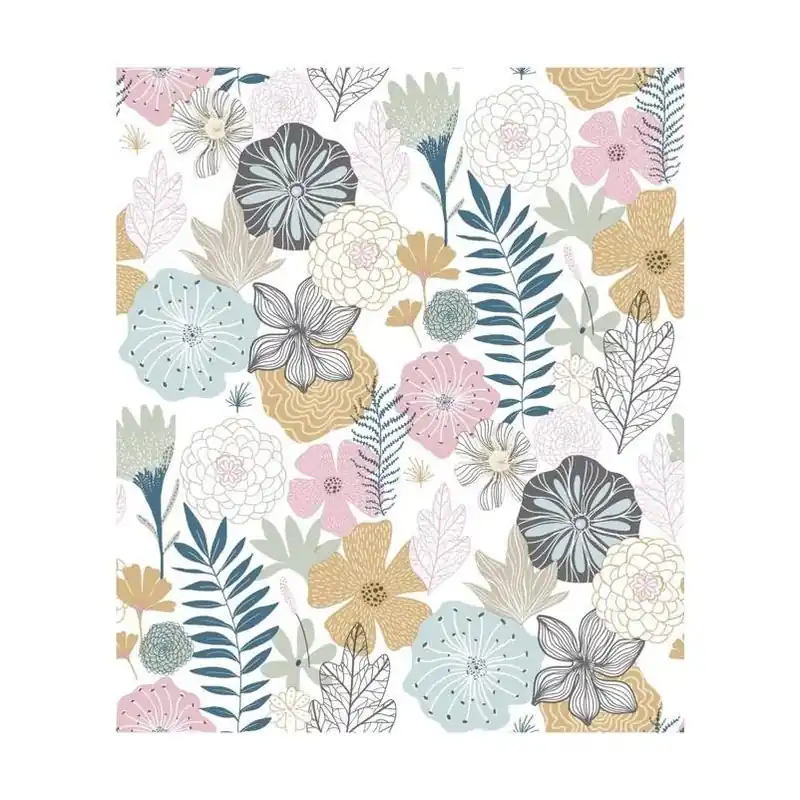 Removable Peel‑and‑stick Wallpaper – 20.5" X 198" Multicolor Wall Décor