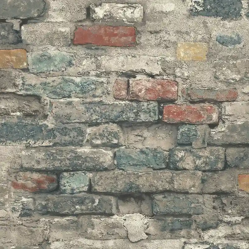28.18 Sq. Ft. Brick Alley Peel And Stick Wallpaper - 20.5 In. W X 16.5 Ft. L