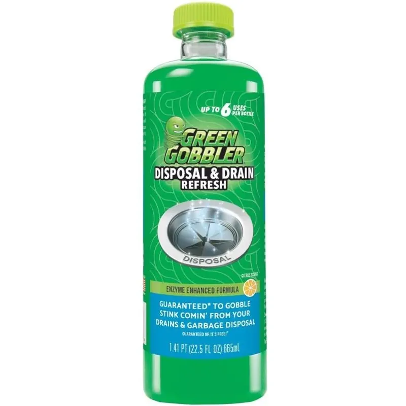 22.5 oz Liquid Drain Deodorizer – Septic‑safe & Garbage‑disposal Friendly Freshener