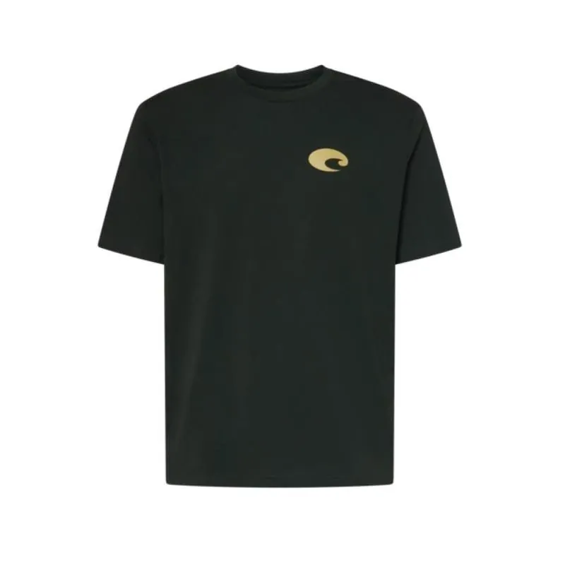 Men‘s Species Shield Short‑sleeve Tee – Washed Black, Size L