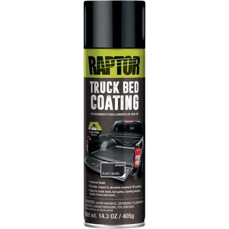 Black Truck Bed Coating – 14.3 oz Uv‑resistant Spray