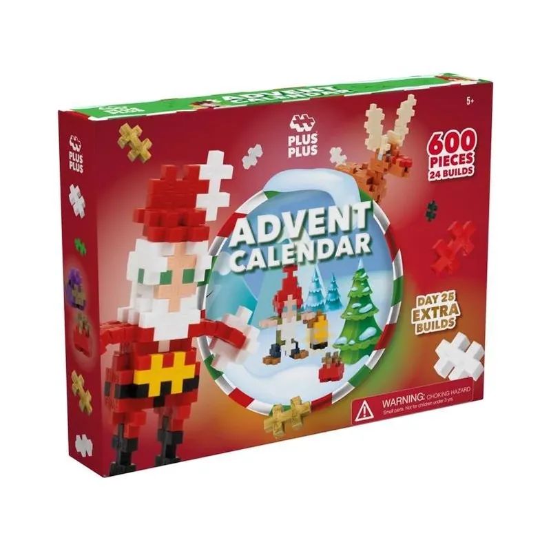 Plus-plus Woodland Christmas Advent Calendar