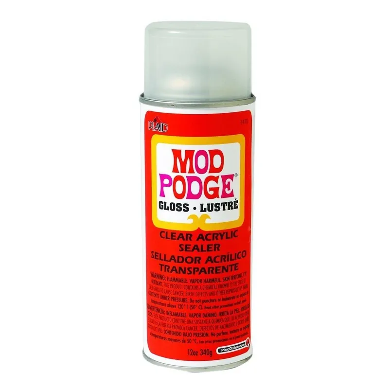 12-ounce Gloss Acrylic Sealer - Mod Podge Clear Aerosol Sealer 1470