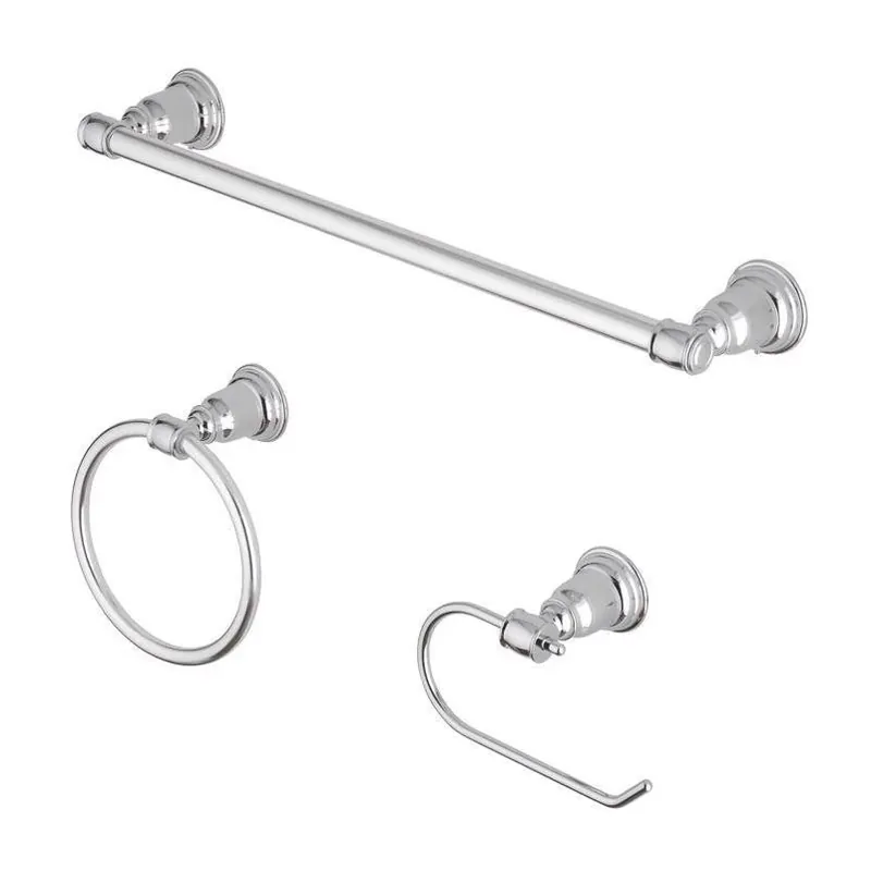 Chrome Die Cast Zinc Bath Fixtures Set
