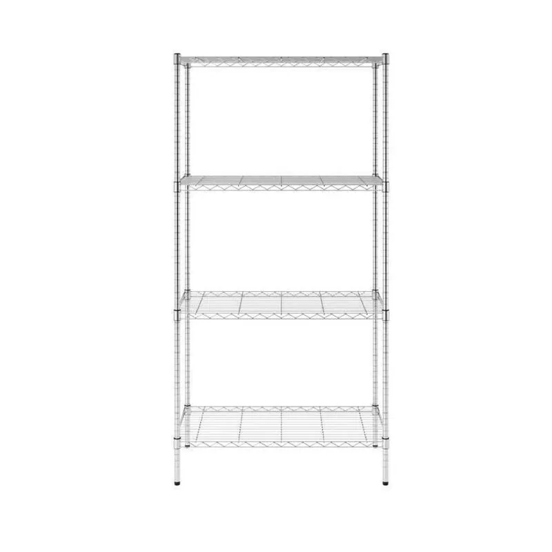 Heavy‑duty 4‑tier Steel Storage Shelf – 72" H X 36" W X 18" D, 500 lb Capacity