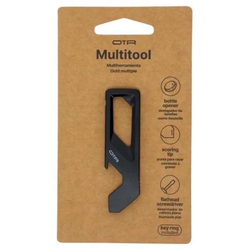 Black Stainless Steel Multi‑tool Key – Compact Everyday Carry Gadget