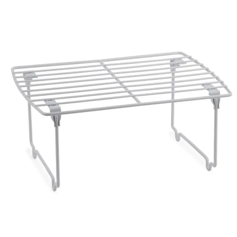 White Acrylic Cabinet Shelf – 1" H X 8" W X 12" L, No‑assembly Storage Solution