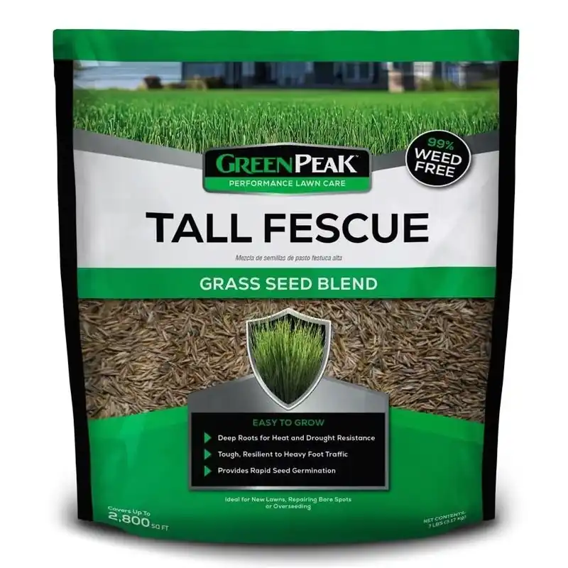 7‑lb Tall Fescue Lawn Seed – Sun & Shade, Drought‑resistant