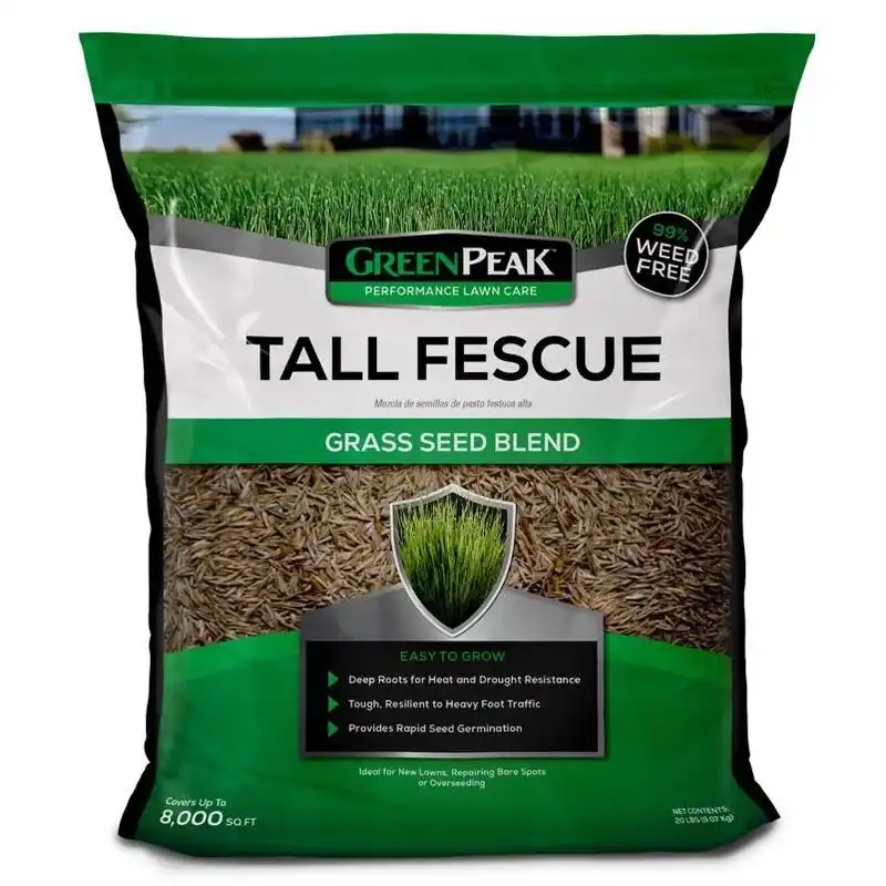 Tall Fescue Lawn Seed – 20 lb, Sun & Shade, Drought‑resistant