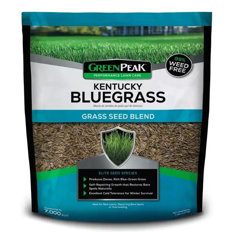 7‑lb Full‑sun Kentucky Bluegrass Seed – Heat‑resistant Lawn Solution