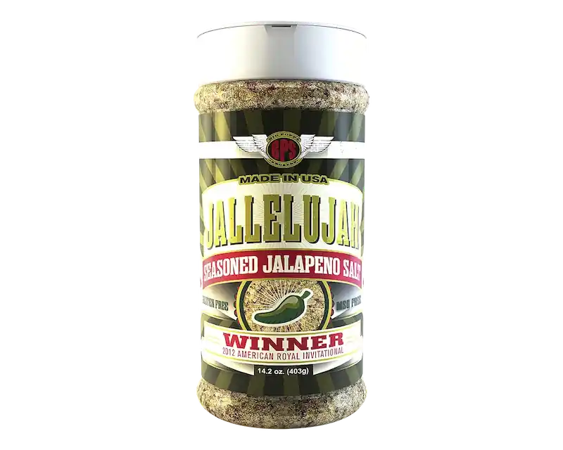 Jallelujah Jalapeno Bar-b-q Rub/seasoning 14.2 Oz