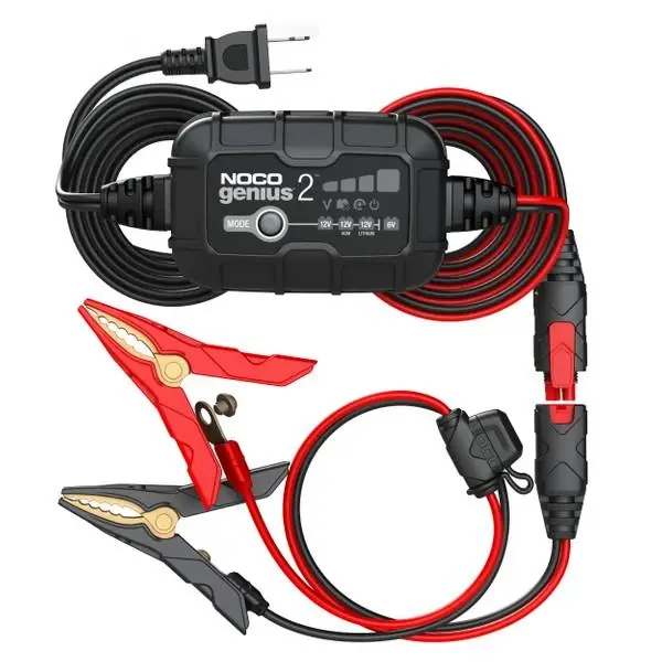 6v/12v 2a Automatic Battery Charger, Maintainer & Desulfator - Model Genius2