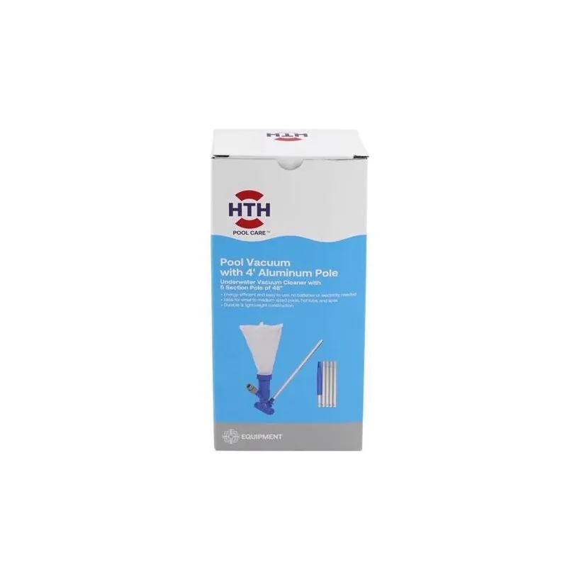 Submersible Pool Vacuum – Compact 3.9" × 12.4" × 7.3" With 4‑ft Handle