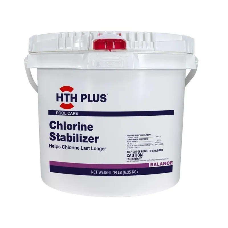 Plus 14‑lb Pool Chlorine Stabilizer – Long‑lasting Water Protection