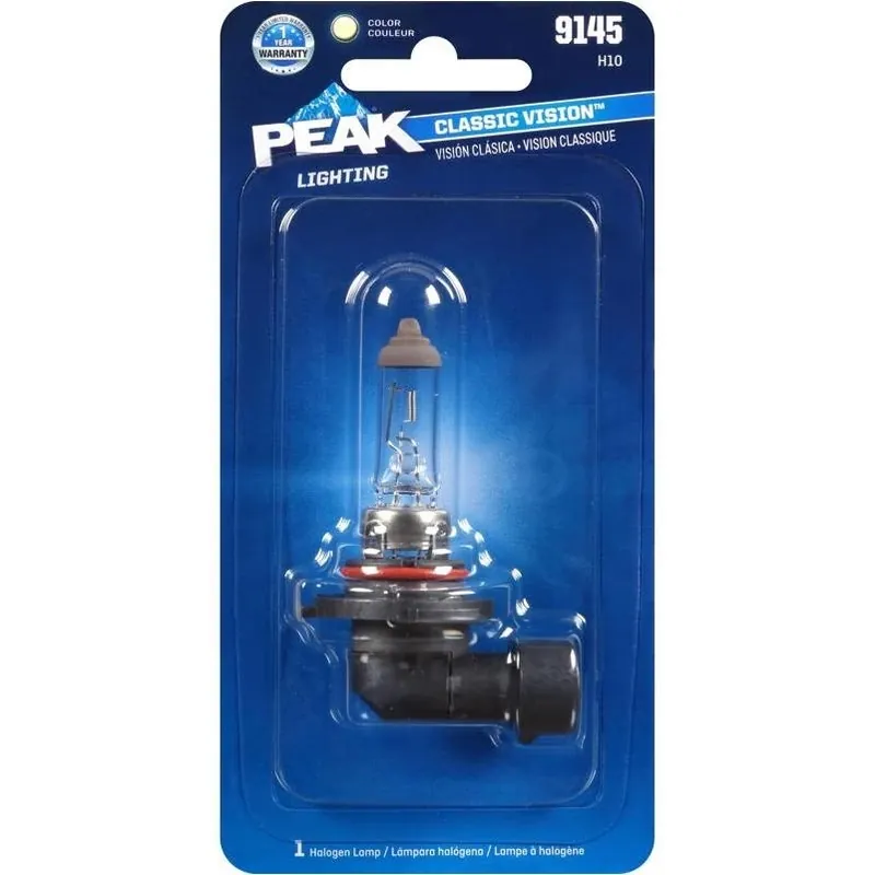 Classic Vision 9145 H10 Halogen Headlamp Bulb – Clear Beam