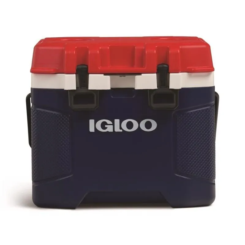 25‑quart Triple‑color Cooler – Blue, Red & White