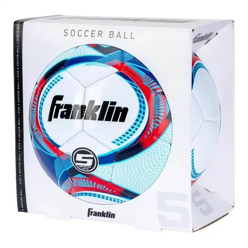 F-1000 Synthetic Leather Soccer Ball – Assorted Colors, Size 5