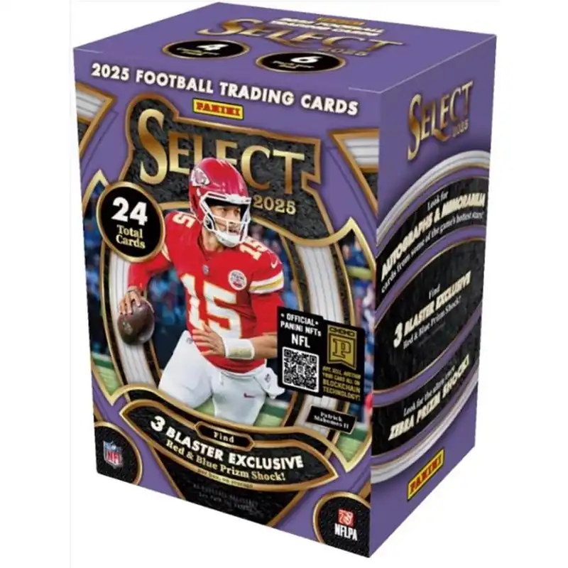 Panini 2025 Select Football Blaster Box – Premium Collectible Trading Cards