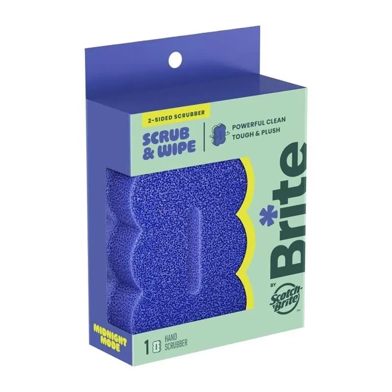 Scotch‑brite Medium‑duty Blue Scrubbing Sponge – All‑purpose Cleaner (1 Count)