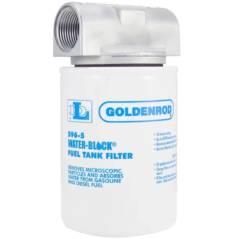 Steel Spin-on Water Block Fuel Filter 25 Gpm, Model 596