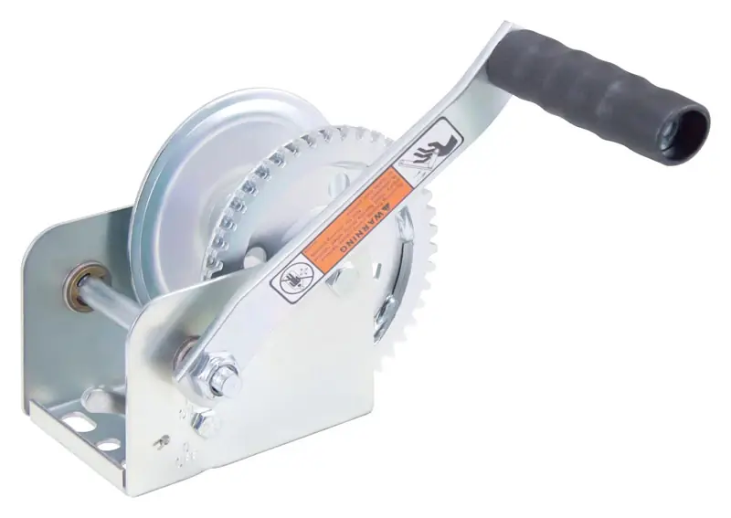 Steel Ratchet Winch 1100 Lb Capacity 7 In. Handle Length