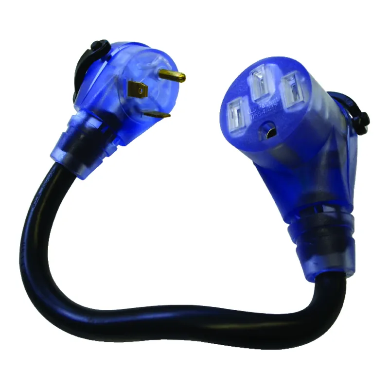 18 In. 50 Amps Rv Electrical Conversion Adapter 1 Pk