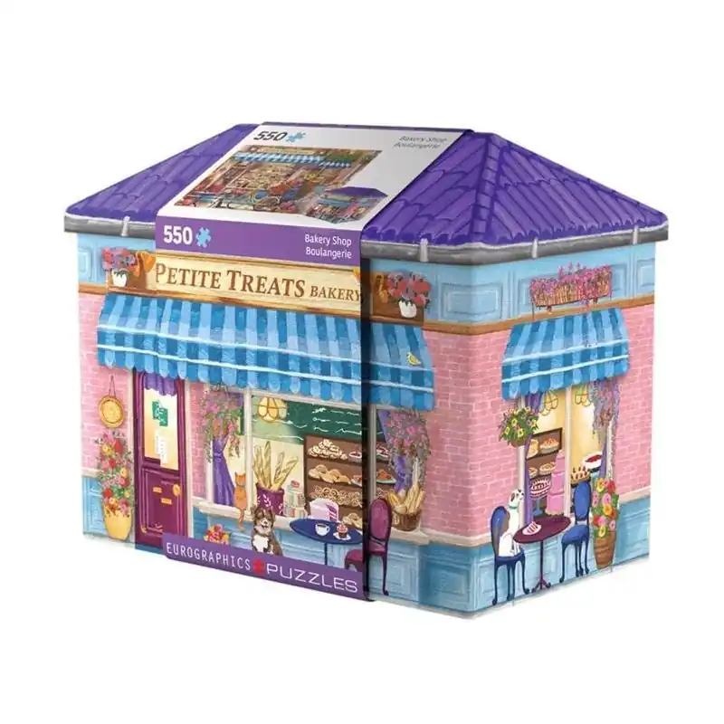 550‑piece Bakery Shop Tin Jigsaw Puzzle