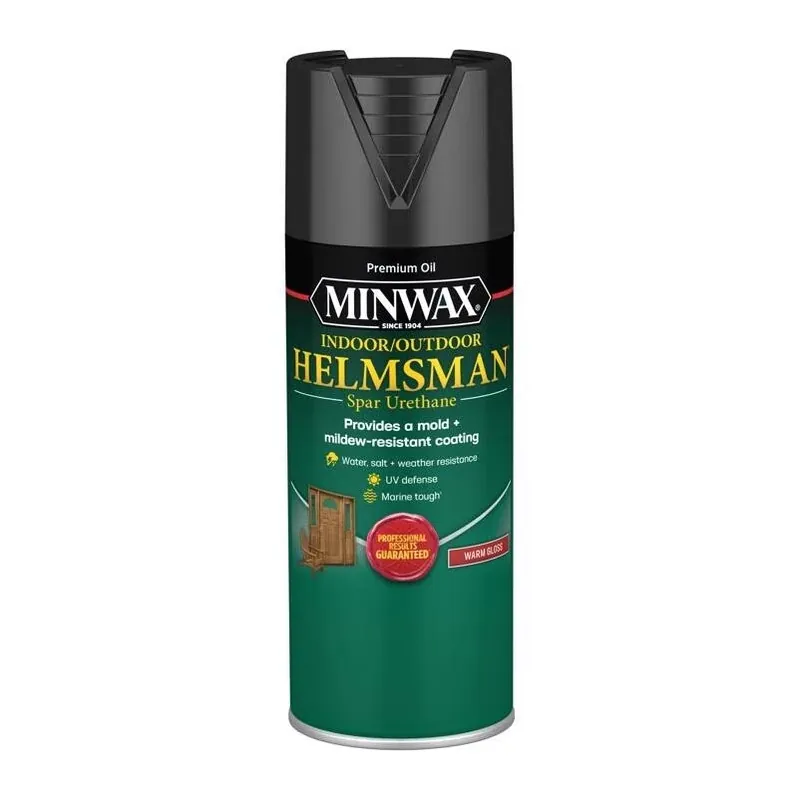 Helmsman Warm Gloss Clear Spar Urethane – 11 oz Aerosol Finish