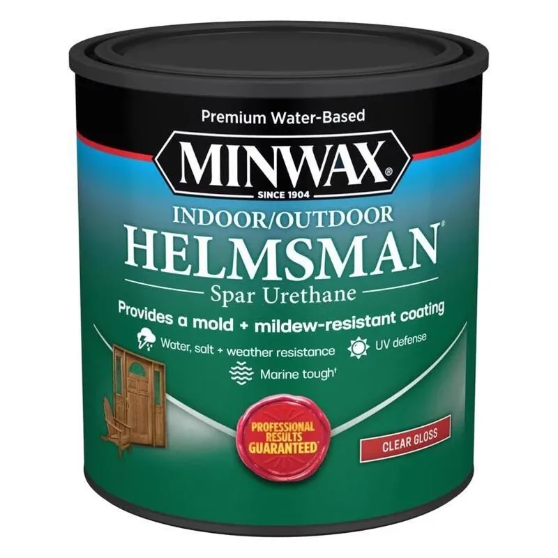 Helmsman Gloss Clear Water-based Spar Urethane – 1 Quart