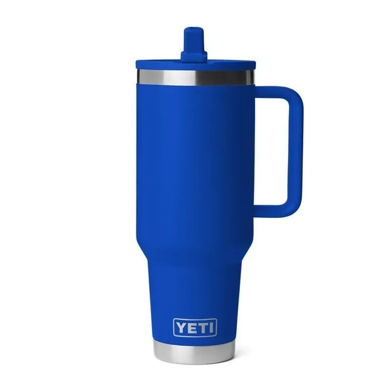 Rambler 40‑ounce Royal‑blue Insulated Travel Mug With Straw Lid