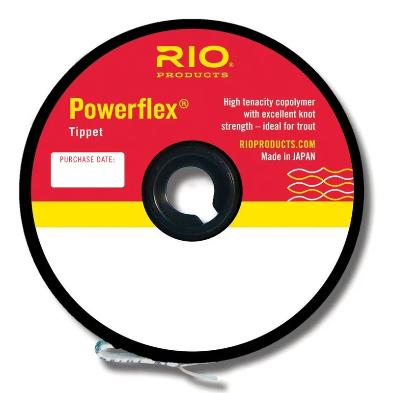 Rio Powerflex Tippet Standard Spool 30 Yards 4x 0.007 Inches 0.178 Millimeters 6.4 Pounds