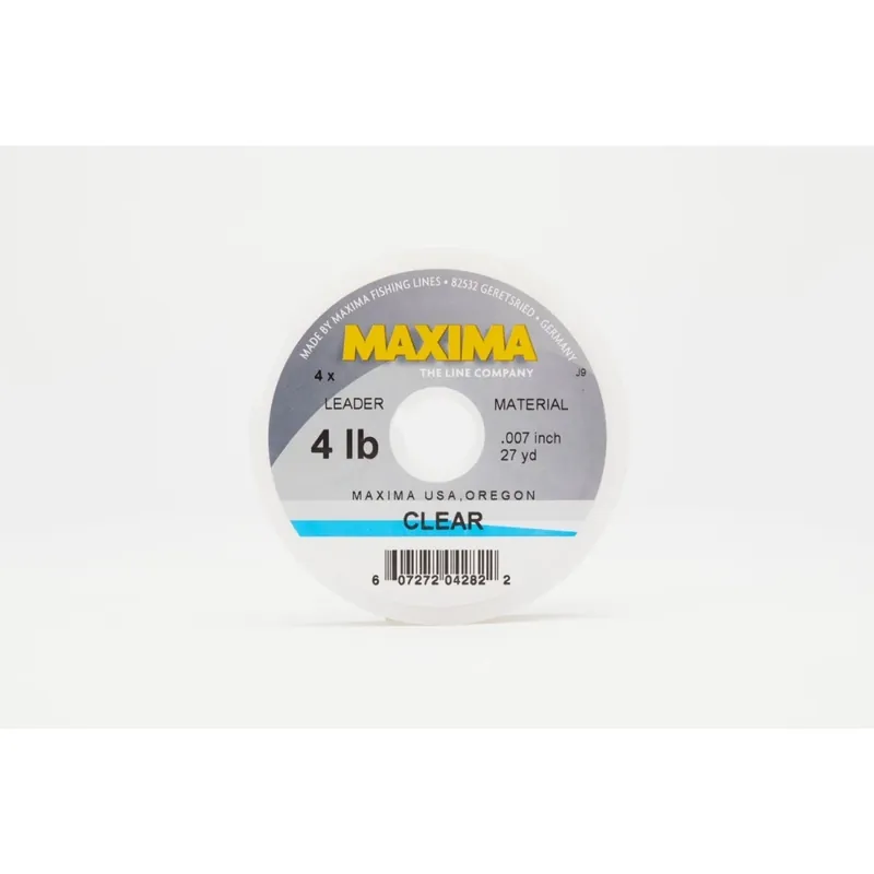 Fishing Line Clear Leader Wheel 4 Lbs X 27 Yards
