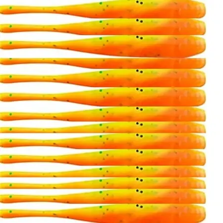 Powerbait 3" Pro Twitchtail Minnow Soft Bait - Firetiger Color