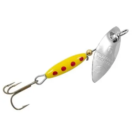 Willow Strike In-line Fishing Spinner Lure Silver 1/4 Ounce