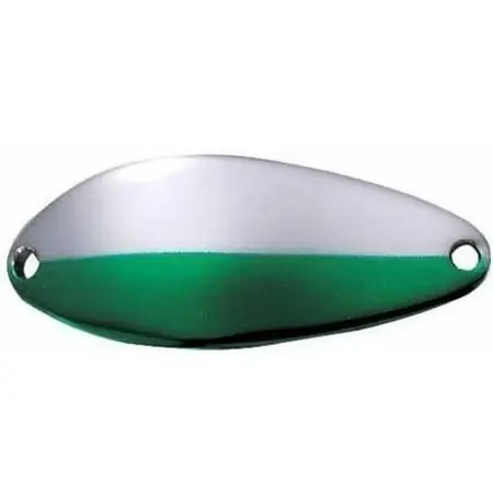 Acme Little Cleo Fishing Spoon Lure Size C-140 Nickel/neon Green 1/4 Oz