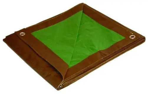 Tarp 12436 24‘ X 36‘ Brown & Green Reversible Tarp