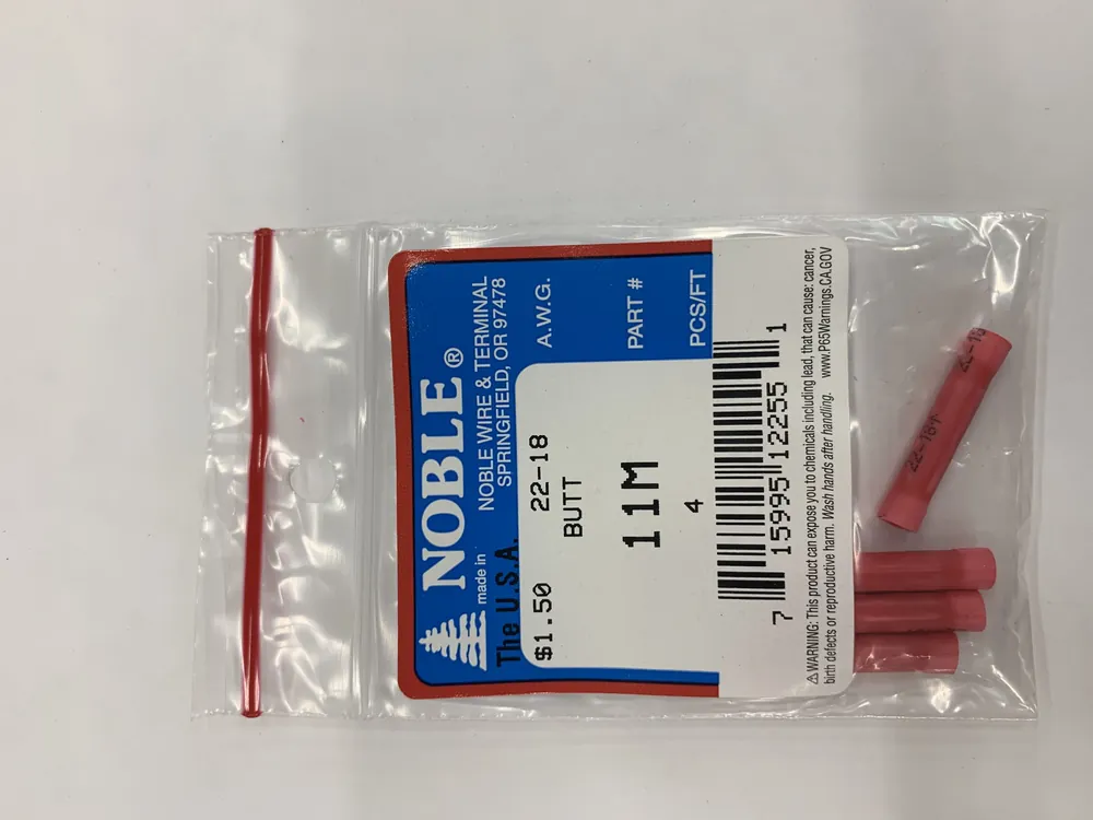 Terminal Butt Splice Vinyl