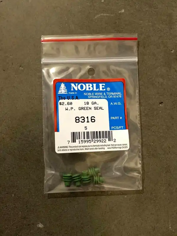 Terminal Wp Cable Seal Green