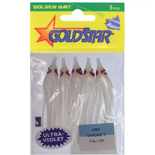 Gold Star Yamashita Golden Bait Mini Squid And Mini Sardine, 2 1/4"