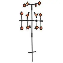 Deluxe Spinner Target For Air Guns - 10 Spinners, Metal Construction