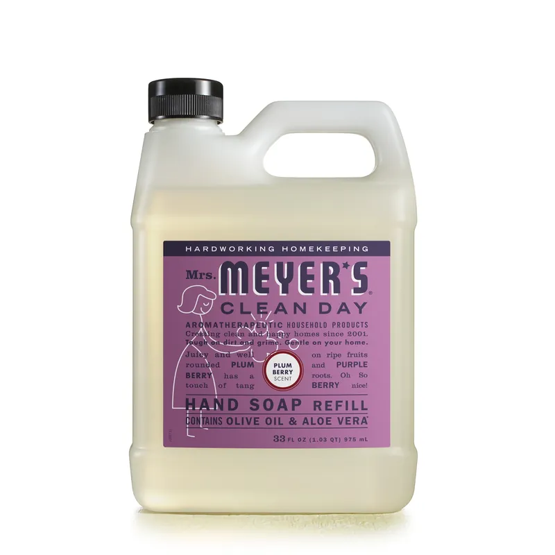 Clean Day Plum Berry Scent Hand Soap Refill 33 Oz