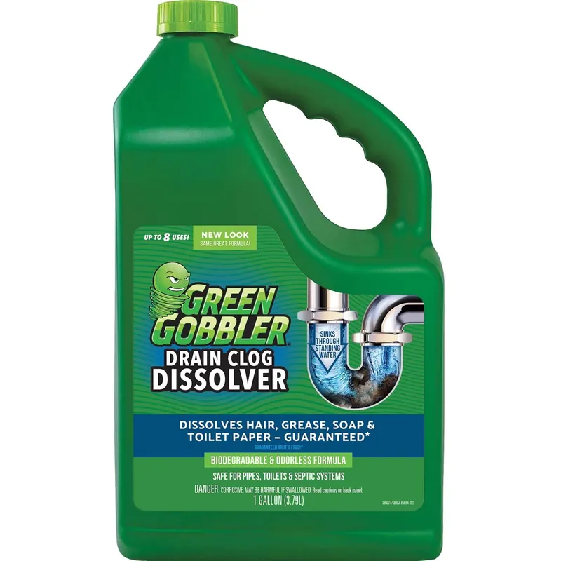 Liquid Drain Clog Dissolver, 1 Gallon