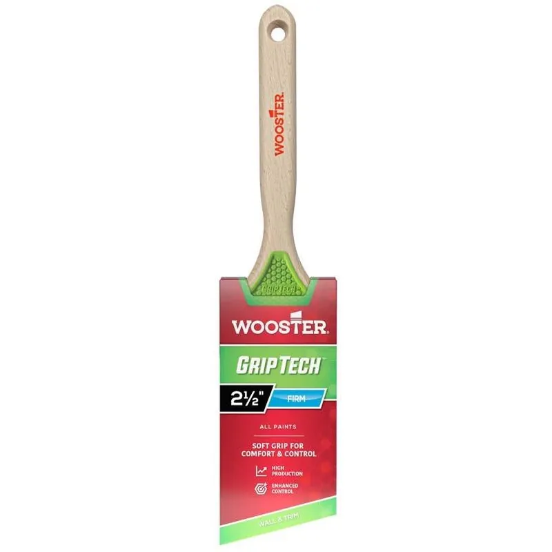 Griptech 2.5" Angle Paint Brush – Polyester Bristles