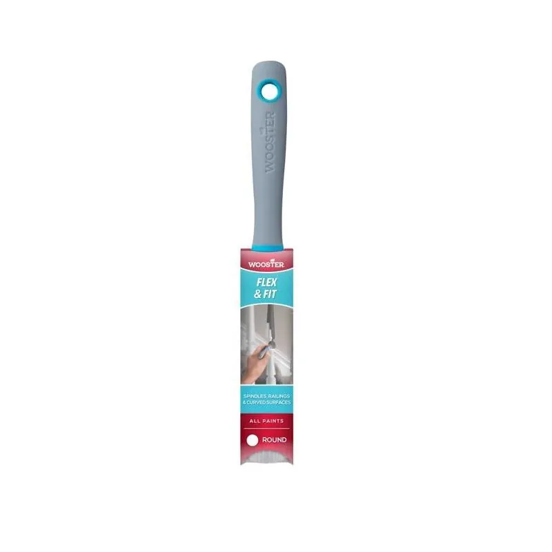 Flex & Fit 1 " Chalk Paint Brush – Flexible Polyester Bristles