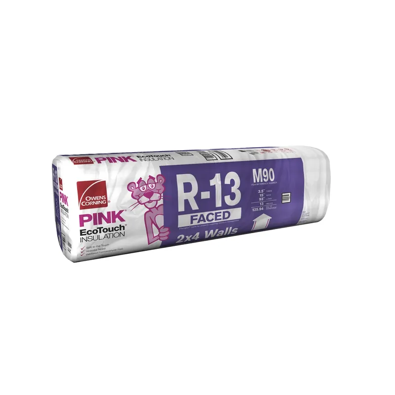 15 In. W X 93 In. L X 3.5 In. R-13 Kraft Faced Fiberglass Insulation Batt 125.94 Sq Ft