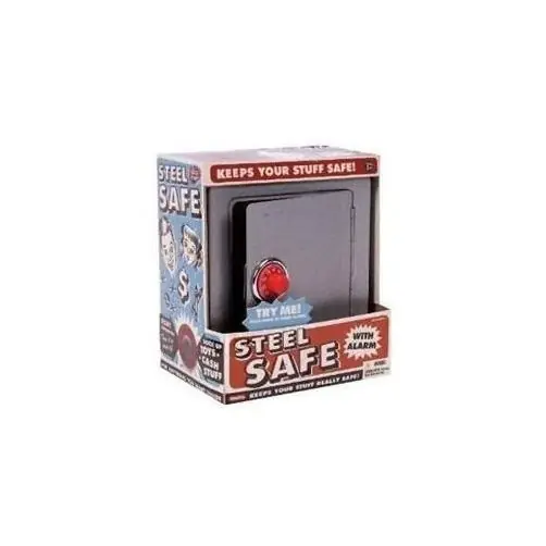 Steel Safe And Bank With Alarm - Secure Storage For Kids